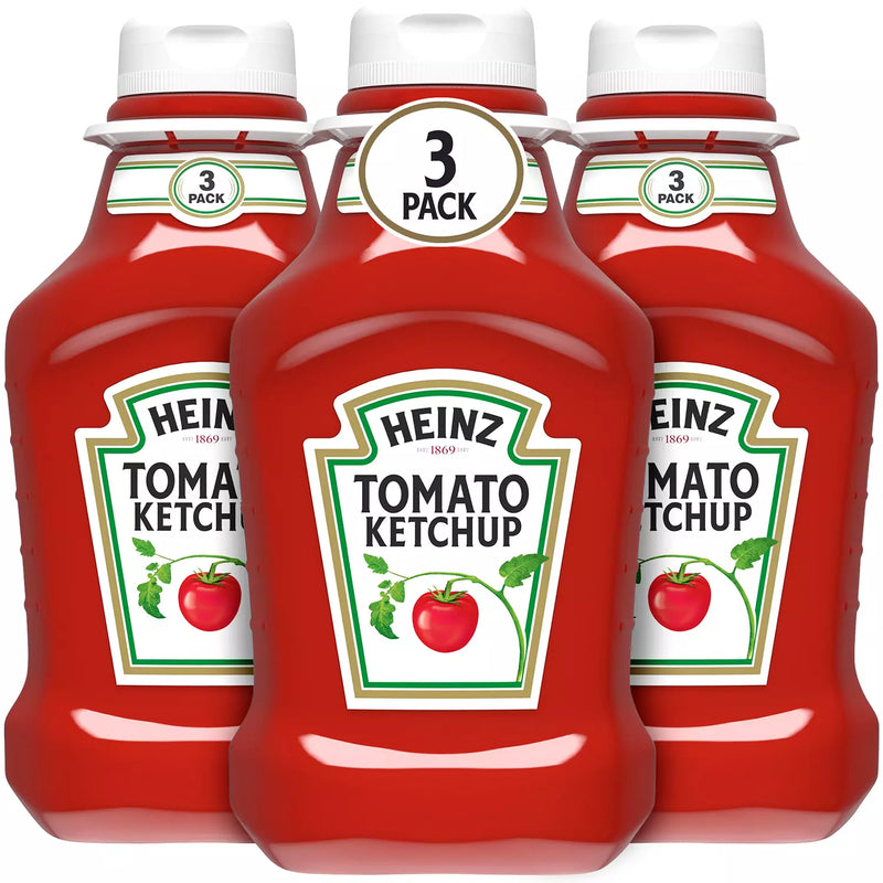 Heinz Original Tomato Ketchup Bottles (44 oz., 3 pk.)