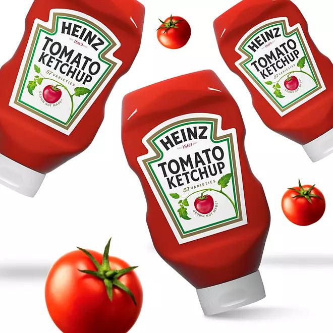 Heinz Original Tomato Ketchup Bottles (44 oz., 3 pk.)