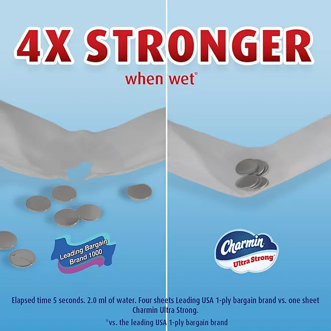 Charmin Ultra Strong Toilet Paper 32 rolls 231 sheets roll