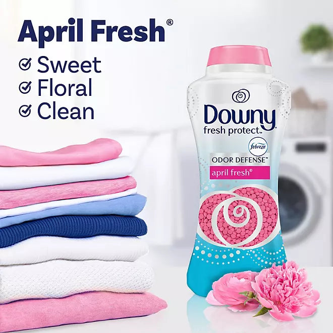 Downy Fresh Protect In Wash Scent Booster Beads April Fresh 283 oz