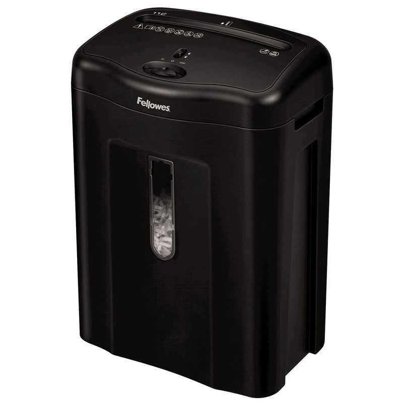 Fellowes Powershred 11 C Cross Cut Shredder 11 Sheet Capacity