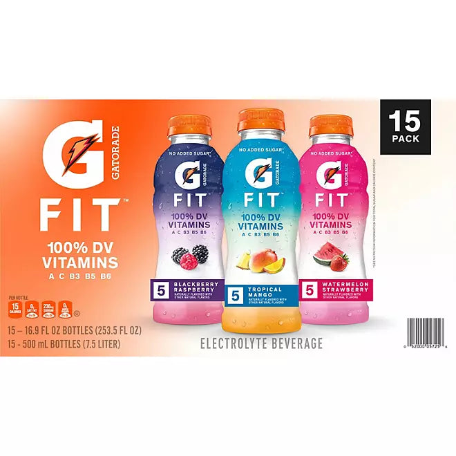 Gatorade G Fit Variety Pack 169 fl oz 15 pk