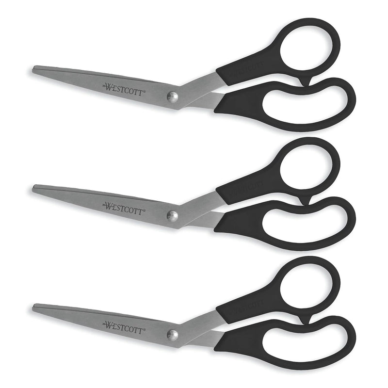 Westcott Three Pack Value Pack Scissors