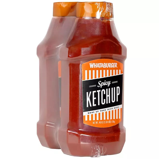 Whataburger Spicy Ketchup 40 oz 2 pk