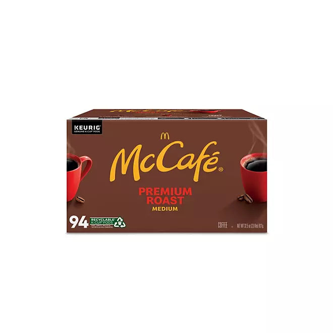 Mc Cafe Premium Medium Roast K Cup Coffee Pods 94 ct