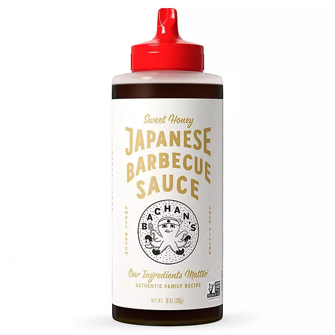 Bachan's Sweet Honey Japanese BBQ Sauce (26 oz.)