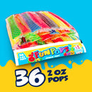 FunPops Freezer Ice Pops, 2 oz, 36 Count Bag, Variety Pack