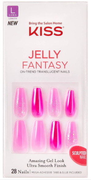 KISS® Jelly Fantasy Nails in Jelly Baby (Set of 28)