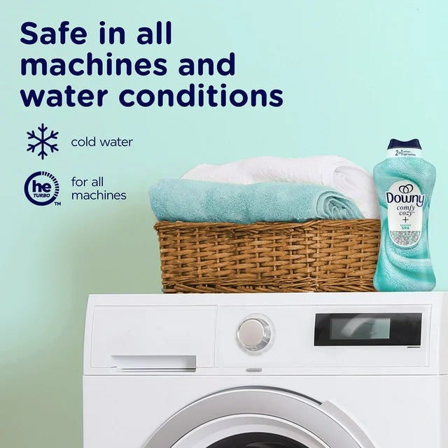 Downy Comfy Cozy In Wash Laundry Scent Booster Beads Seaside Spa Scent 321 ounces