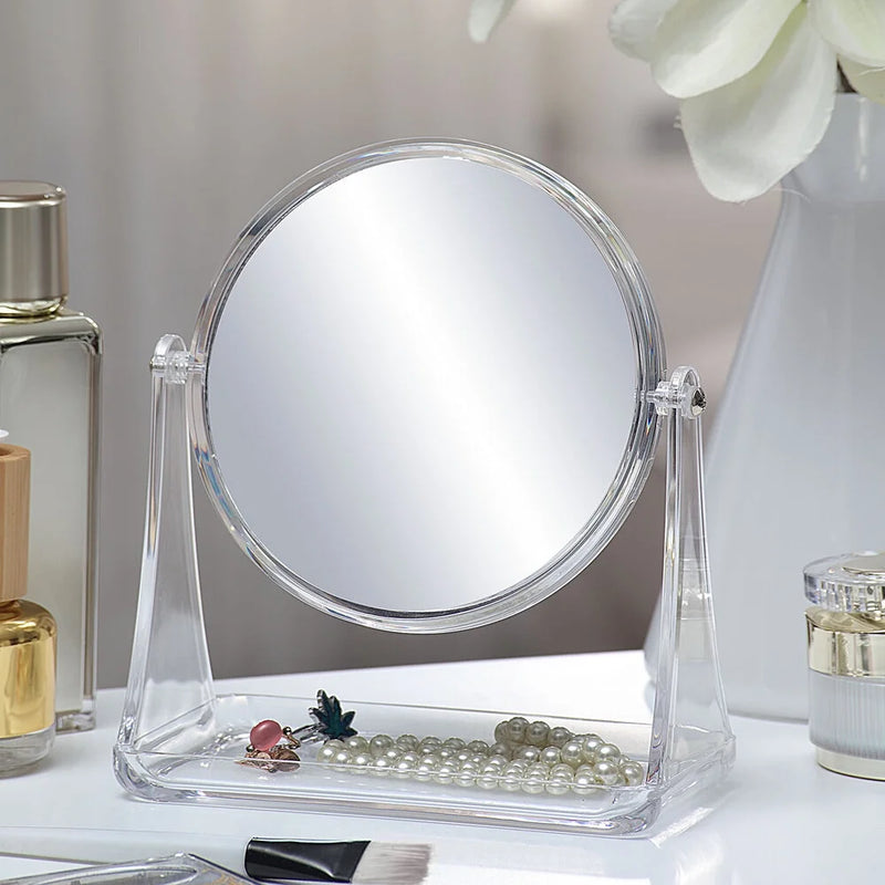 Mainstays Double-Sided Vanity Mirror, Clear