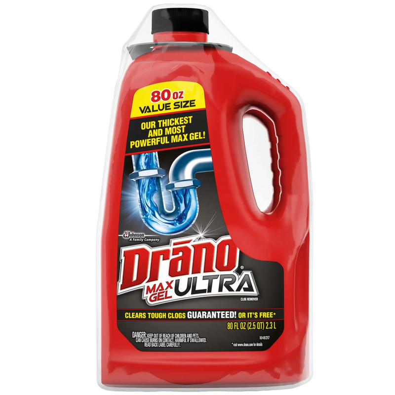 Drano Max Ultra Gel (80 oz., 2 pk.)