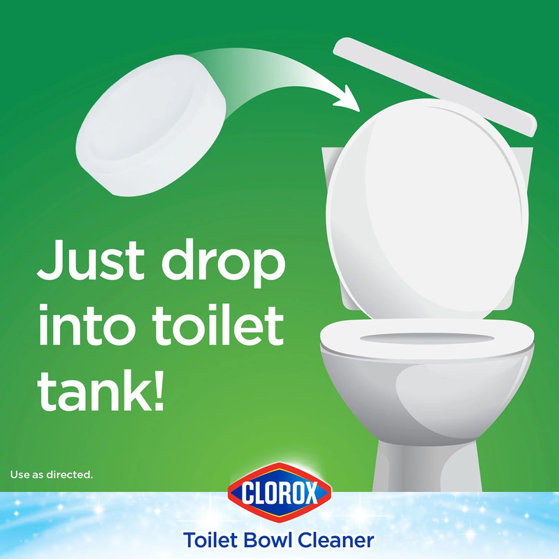 Clorox Ultra Clean Toilet Bowl Cleaner Tablets with Bleach (3.5 oz. tablets, 6 ct.)