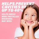 ACT Kids Anticavity Fluoride Mouthwash and Children's Mouth Rinse, Bubble Gum Blowout, 16.9 fl oz