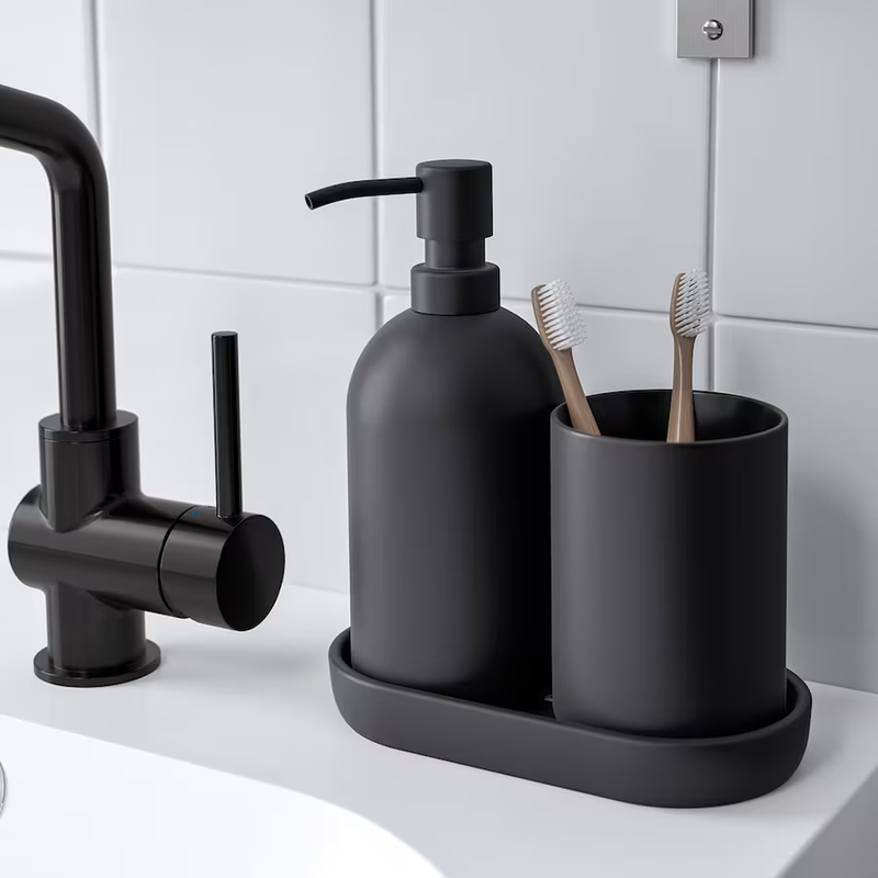 GANSJÖN 3-Piece Bathroom Set