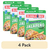 (4 pack) Bumble Bee Jalapeno Seasoned Light Tuna, Wild Caught, Gluten Free, 14g Protein per
