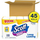 Scott 1000 Toilet Paper 1000 sheets roll 45 rolls