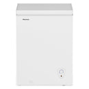 Hisense 5 Cu ft Garage Ready Chest Freezer, White