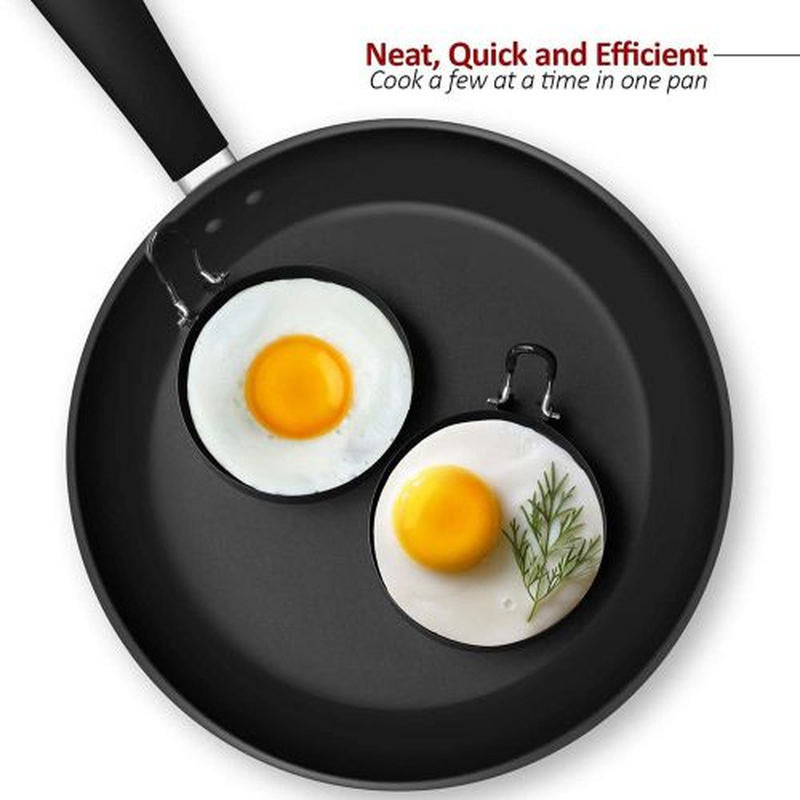 4 Pack Stainless Steel Egg Cooking Rings