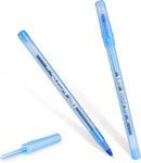 BIC Round Stic Xtra Life Ballpoint Pen with 1.0 mm Medium Point and Consistent Ink Flow, 60-Count in Blue Ink