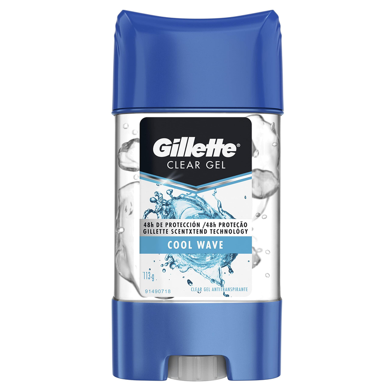 Gillette Cool Wave Clear Gel Men's Antiperspirant and Deodorant (3.8 oz., 1ct)