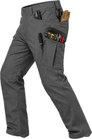 CARWORNIC Men's Stretch Work Pants Water-Resistant Flex