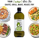 Chosen Foods 100% Pure Avocado Oil for Cooking - 1.75L with Recipe eBook Bundle - Made With Good Fats from