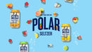 Polar Seltzer Water Cranberry Clementine, 12 fl oz cans, 18 pack