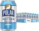 Polar Seltzer Water Original, 12 fl oz cans, 18 pack