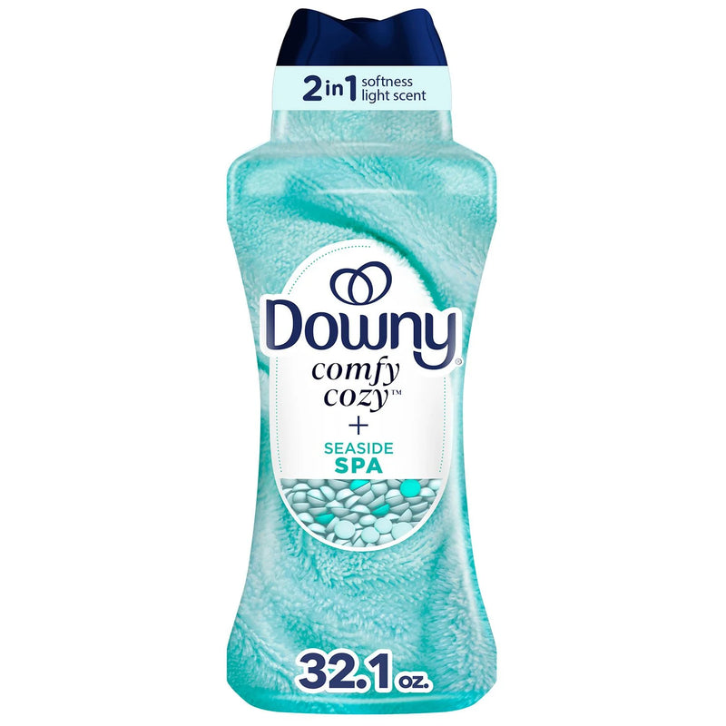 Downy Comfy Cozy In Wash Laundry Scent Booster Beads Seaside Spa Scent 321 ounces