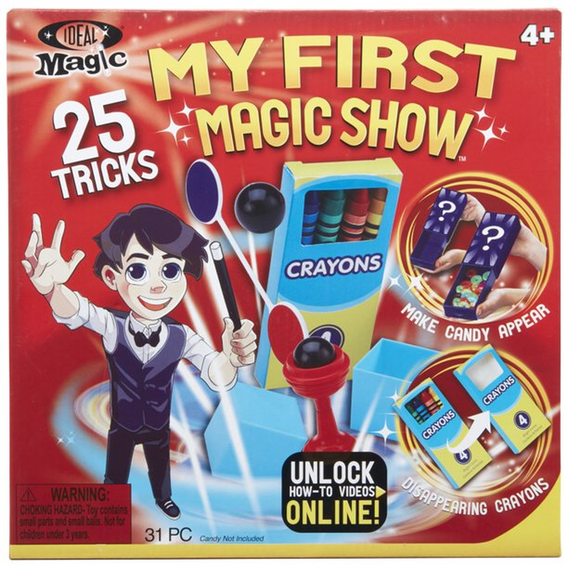 Alex Toys: Ideal Magic, My First Magic Show, Learn 25 Easy Tricks with High Quality Props, Great for Children Eager to Learn the Art of Magic, For Ages 4 and up