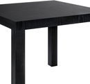 Ameriwood Home Parsons Modern End Table, Black