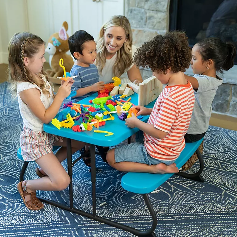 Lifetime Children's Picnic Table - Glacier Blue