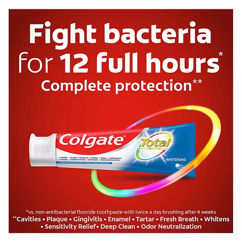 Colgate Total Whitening Gel Toothpaste (6 oz., 5 pk.)