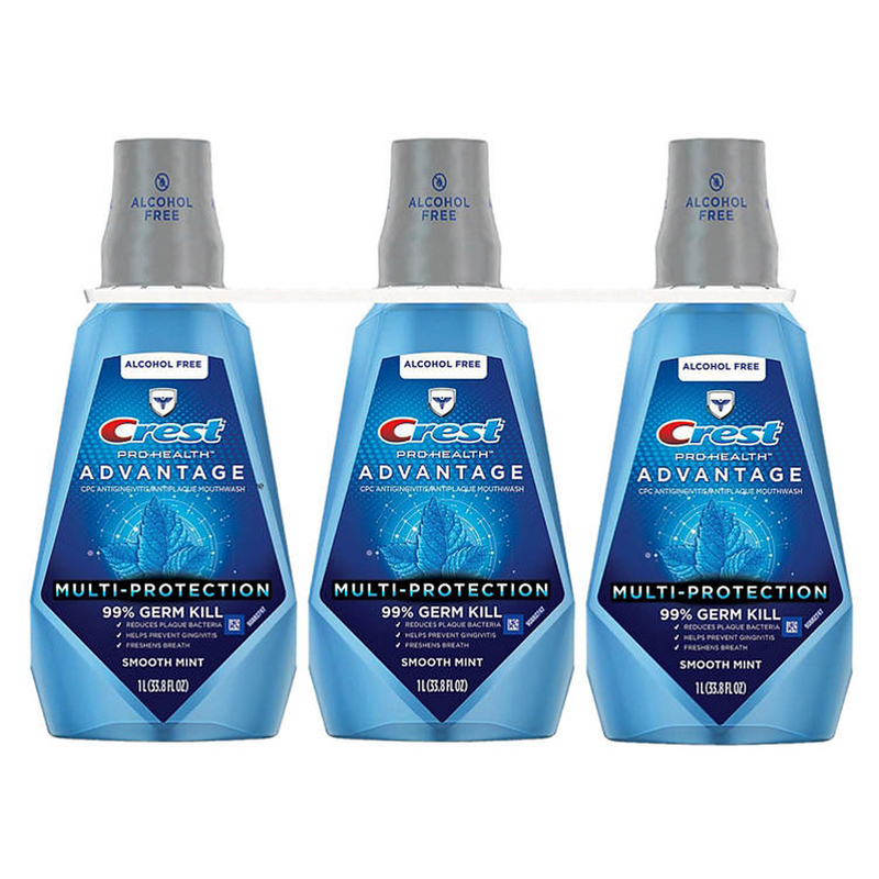 Crest Pro-Health Advantage Multi-Protection Mouthwash, Smooth Mint 1 each/pack