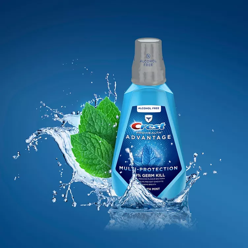 Crest Pro-Health Advantage Multi-Protection Mouthwash, Smooth Mint 1 each/pack