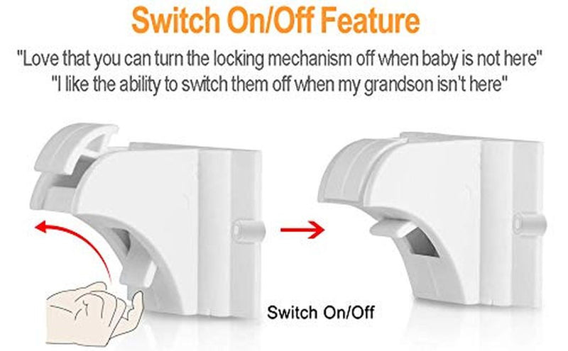 Child Safety Magnetic Cabinet Locks