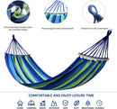 Colel Double Hammock, 2 Person Cotton Canvas Hammock