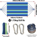 Colel Double Hammock, 2 Person Cotton Canvas Hammock