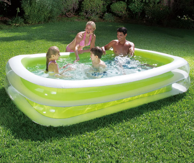 8'7" x 5'9" Deluxe Family Inflatable Pool