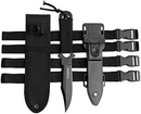 Dive Knife Scuba Diving Knife with Leg Straps 2 Pairs