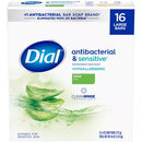 Dial Antibacterial Bar Soap Aloe Scent 4 oz 16 ct