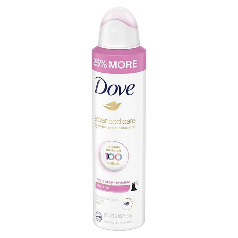 Dove Womens Invisible Dry Spray Antiperspirant Deodorant (4.8 oz., 3 pk.)