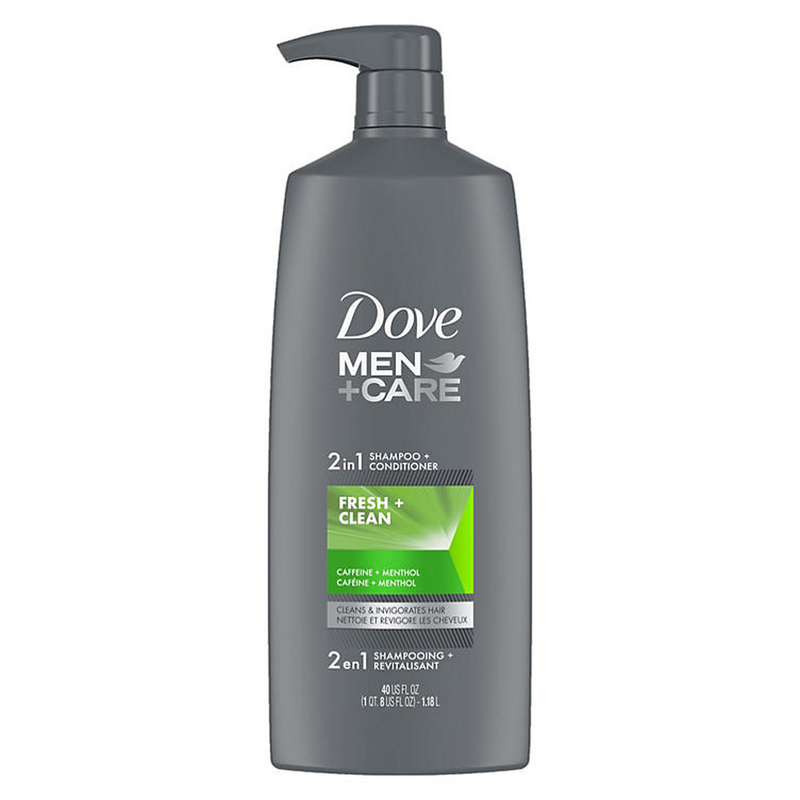 Dove Men+Care 2-in-1 Shampoo + Conditioner, Fresh & Clean (40 fl. oz.)