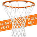 NEIJIANG Basketball Net Replacement Outdoor Heavy Duty, All Weather Anti Whip,Indoor or Outdoor 12 Loops Rim