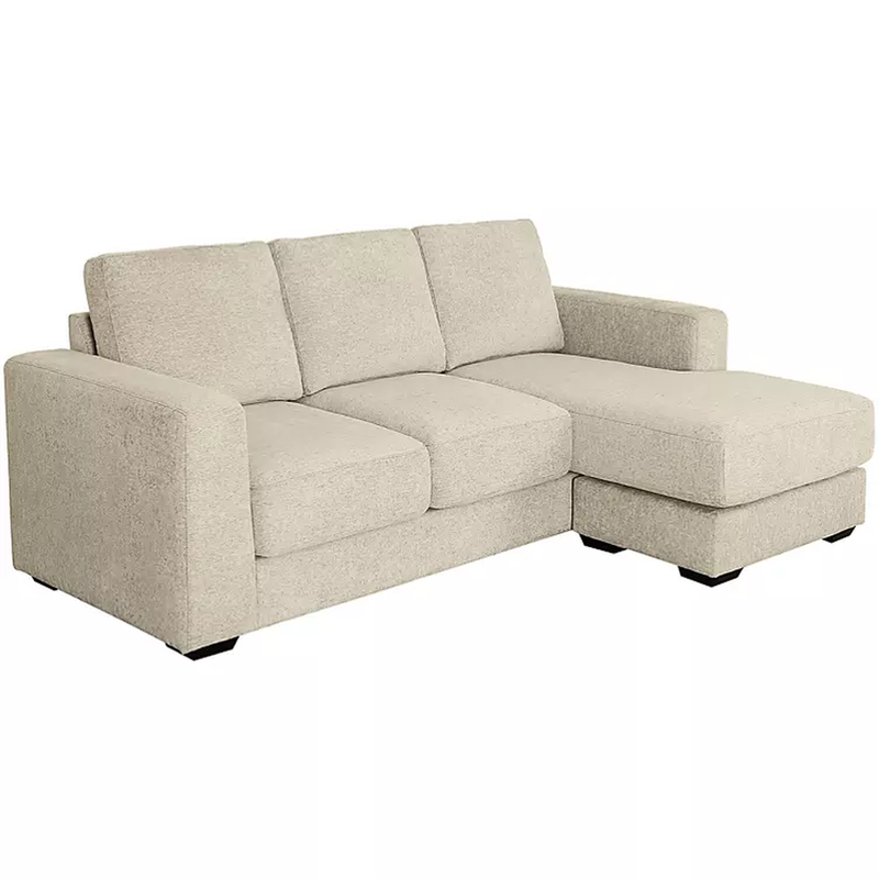 Elliot Reversible Sofa Chaise Sectional, Sand