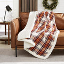 Eddie Bauer - Throw Blanket, Reversible Sherpa Fleece Bedding