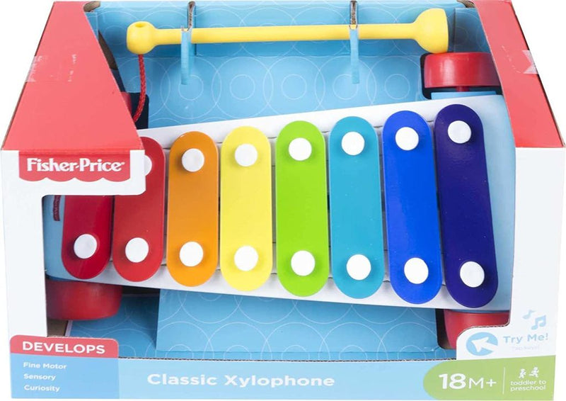 Fisher-Price Classic Xylophone, toddler pull toy