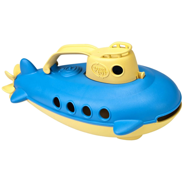 Green Toys Submarine in Yellow & Blue