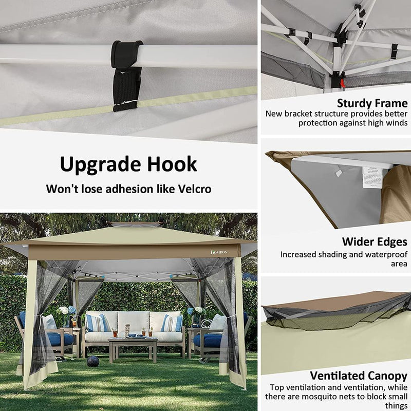 Gazebo Homdox 12x12 Pop UpOutdoor Canopy