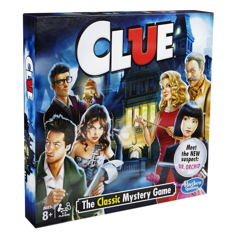 Hasbro Clue Game; Incudes The Ghost Of Mrs. White; Compatible With Alexa (Amazon Exclusive); Mystery Board Game For Kids Ages 8 And Up